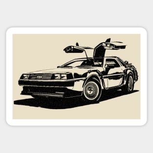 Back to the Future - DMC DeLorean Sticker